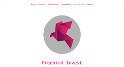 Desktop Screenshot of freebirdinvest.com