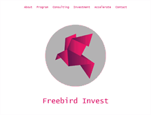 Tablet Screenshot of freebirdinvest.com